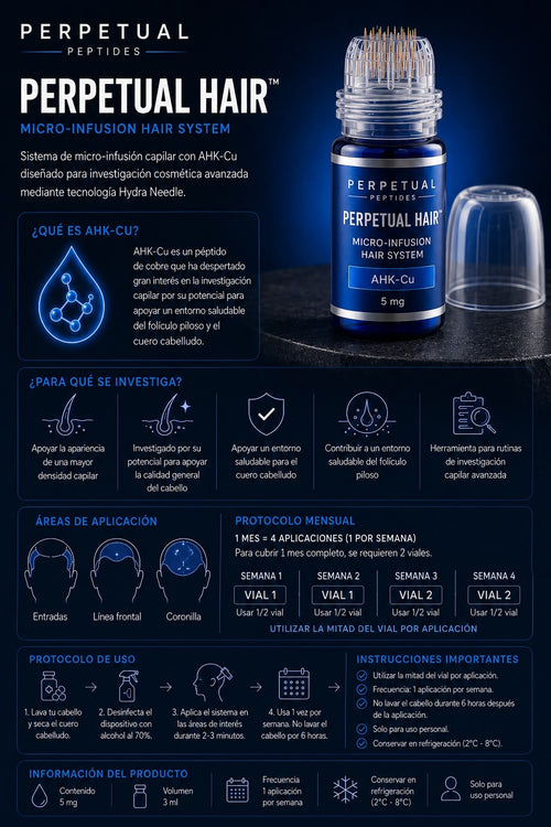 AHK CU 5mg (micro infusión Hair system)