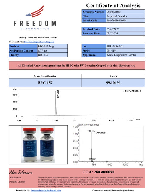 BPC-157 5 mg Research kit  + 3ml Agua Bacteriostática