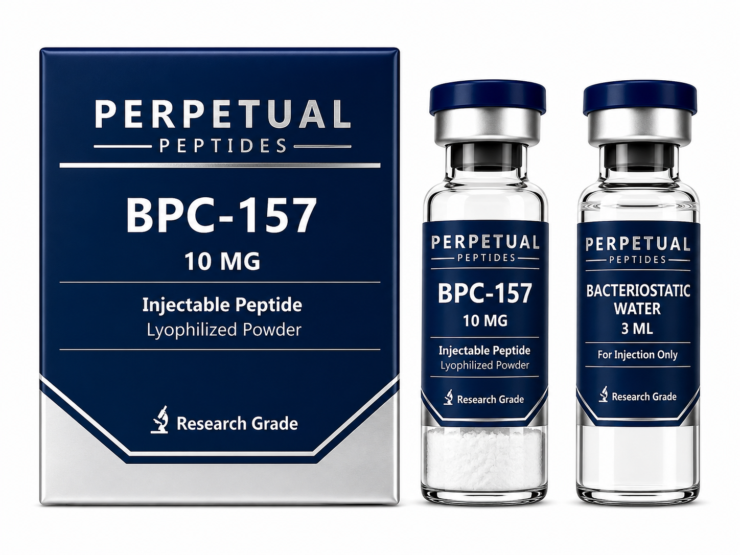 BPC-157 5 mg 1 vial + Bacteriostatic Water 3ml Kit